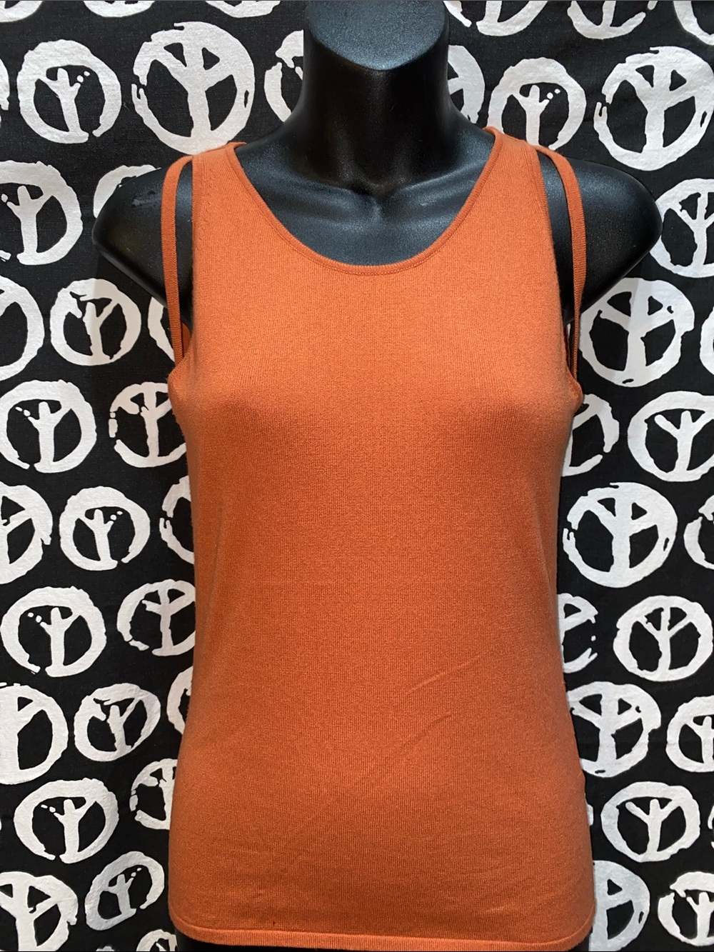 RENE LEZARD PERSIMMON TANK SZ S